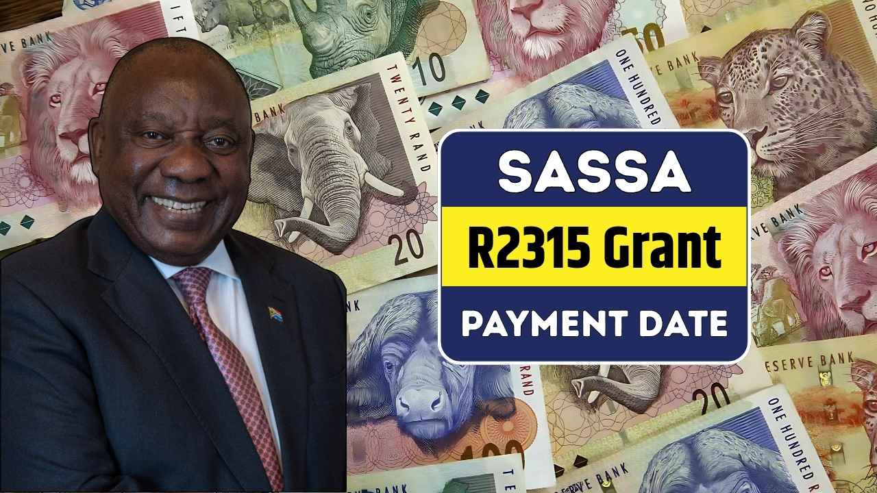 South Africa September 2025 Old Age Grant: R2,315 Payment, Eligibility & Schedule